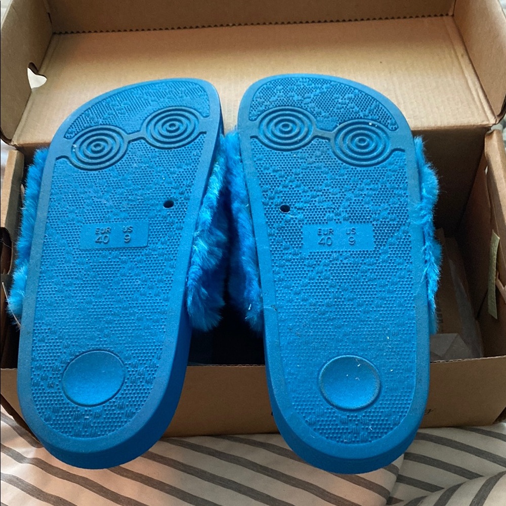 BearPaw Blue Women's Slippers - Picture 4 of 5